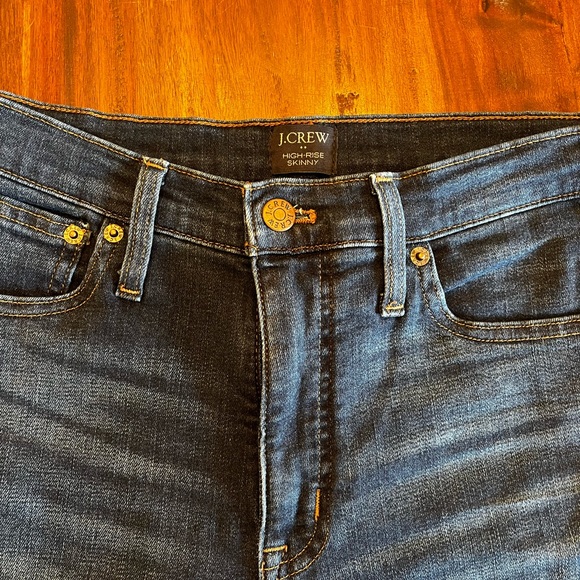 JCrew Skinny High-rise Jeans, size 28 - Picture 2 of 3